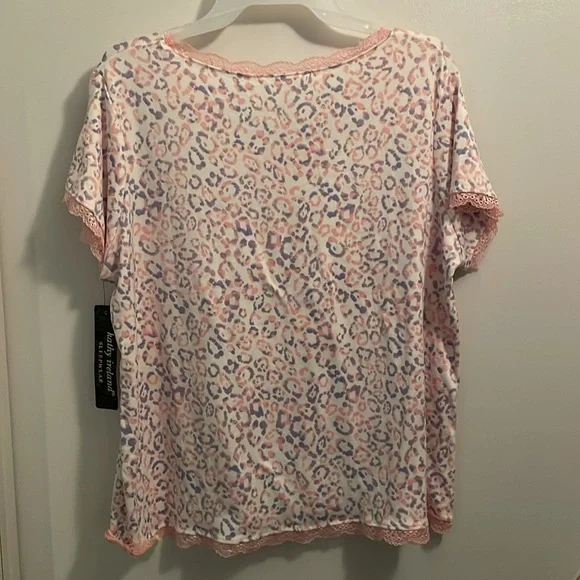 NWT Kathy Ireland pj short set. Size 1X - Picture 4 of 6